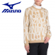 Mizuno保暖防風雙面羊毛風衣(米/卡)#2721413